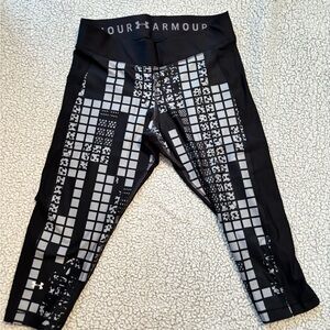 Under armour ankle pants wear.